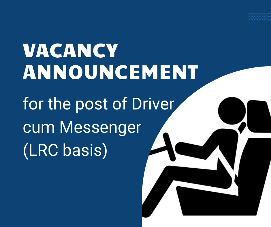 Driver Vacancy